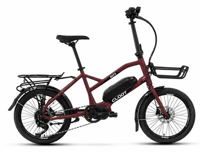 Cargo ebike volt lite 3.0 shimano e5000 middenmotor alivio 540wh bordeaux