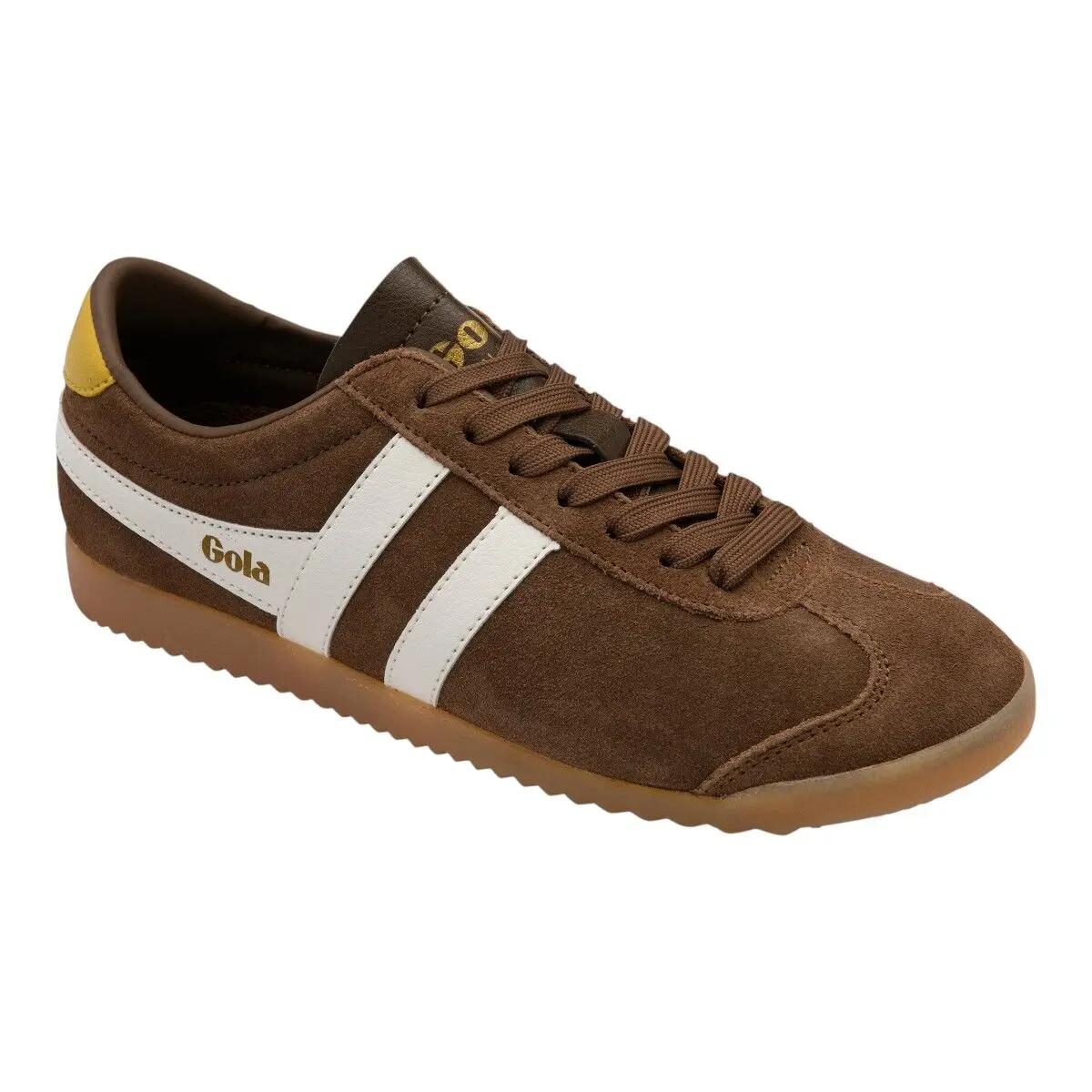 Baskets Femme Baskets Gola BULLET SUEDE Marron Gola 2/5