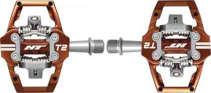 Pédales Automatiques HT Components T2 Bronze