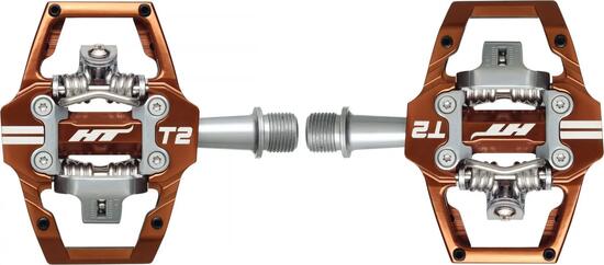 Pédales Automatiques HT Components T2 Bronze