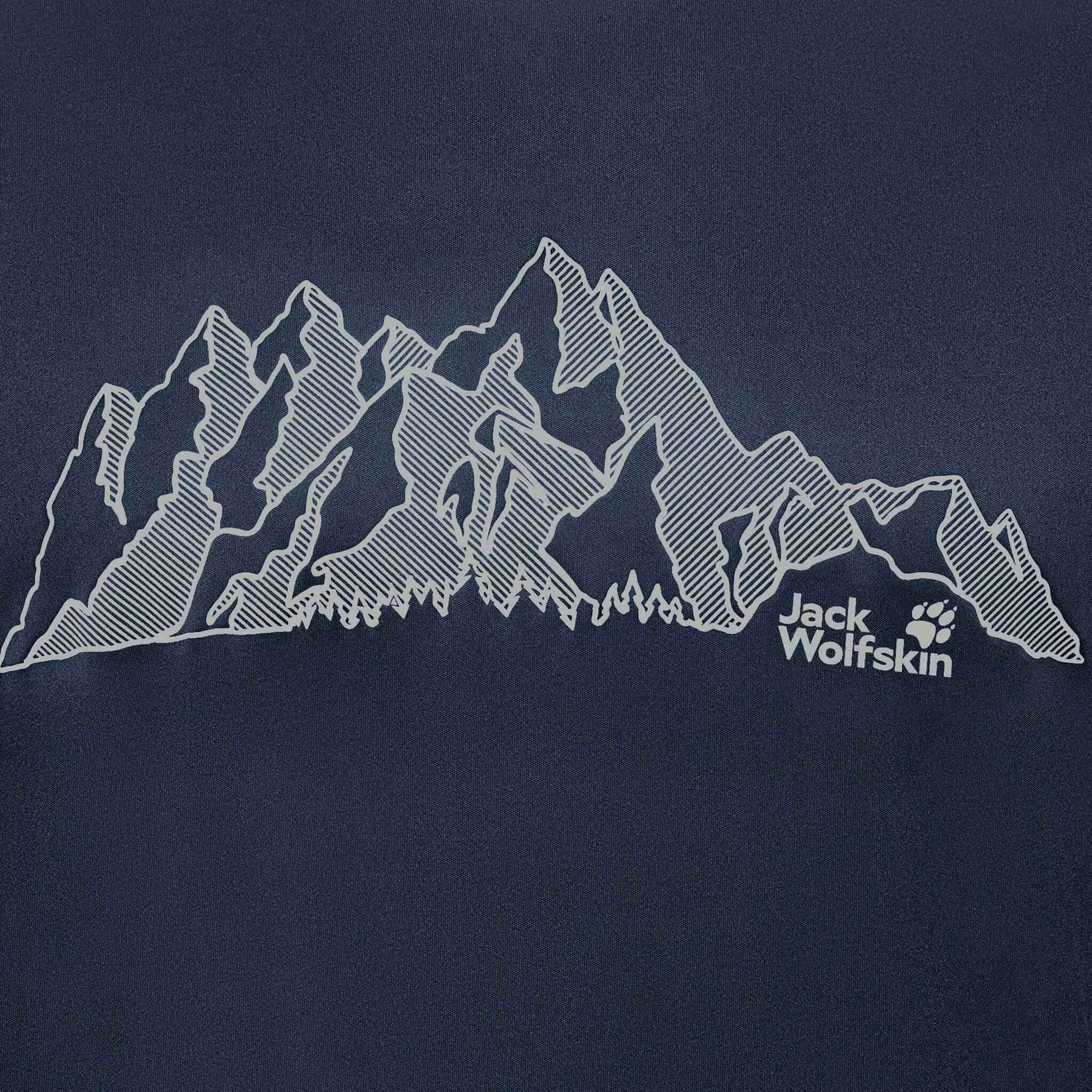 Funktionsshirt schnelltrocknend, geruchshemmend Herren - Peak Graphic T M 5/6