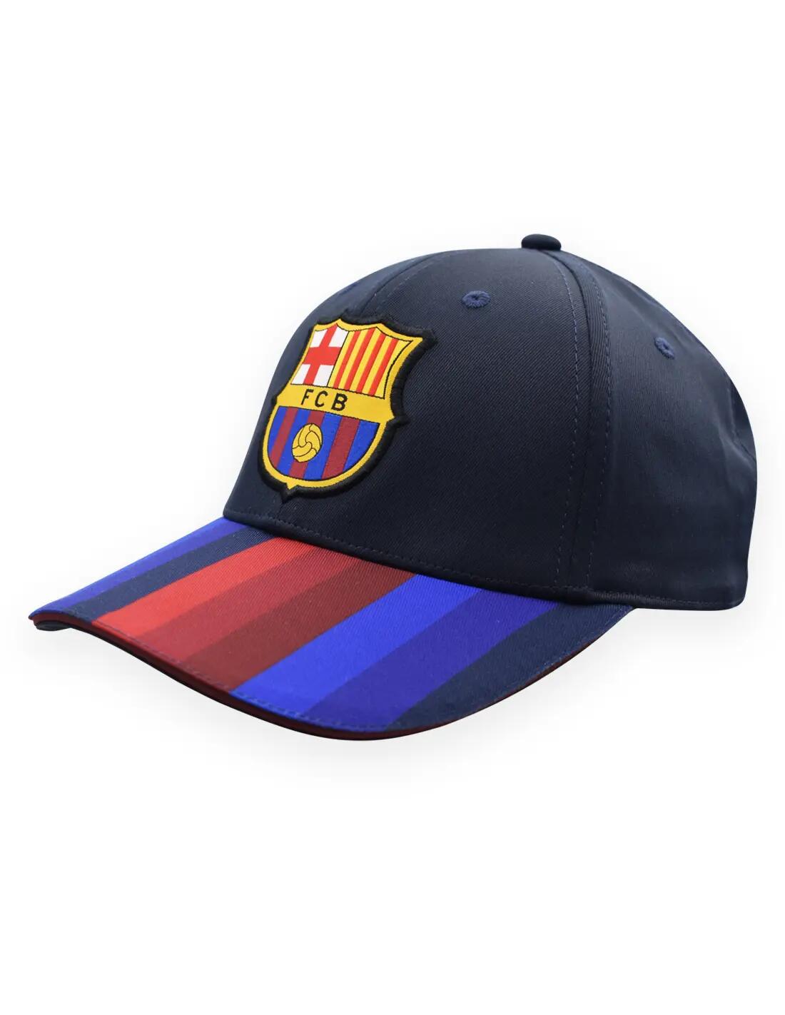 Gorra FC Barcelona Adulto Visera Blaugrana 3/6