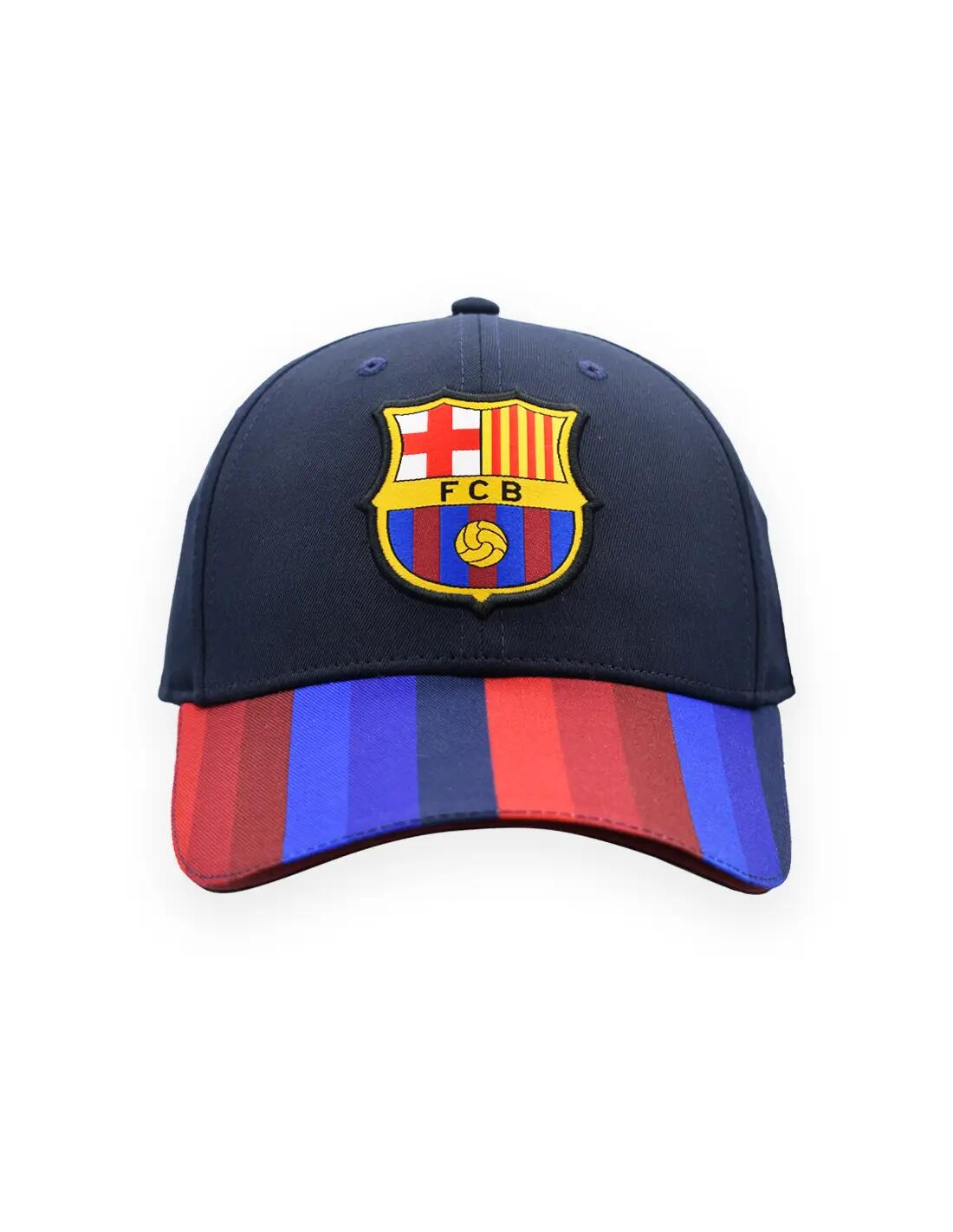 Gorra FC Barcelona Adulto Visera Blaugrana 2/6