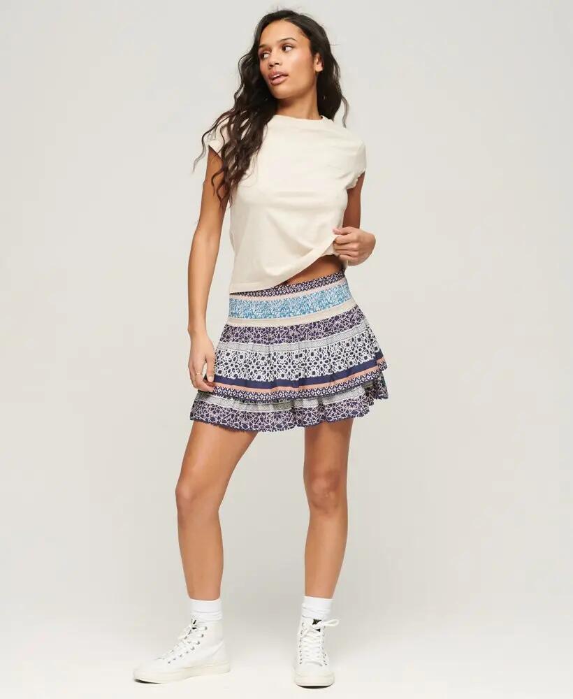 Női fodros mini szoknya Superdry Vintage 4/6