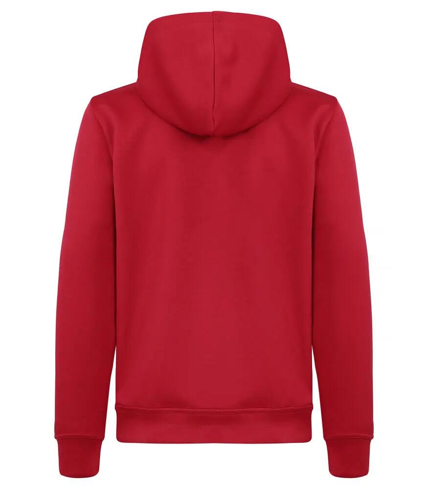 clique Basic Active Hoody Junior felpa con cappuccio in polyester spun dyed 2/4