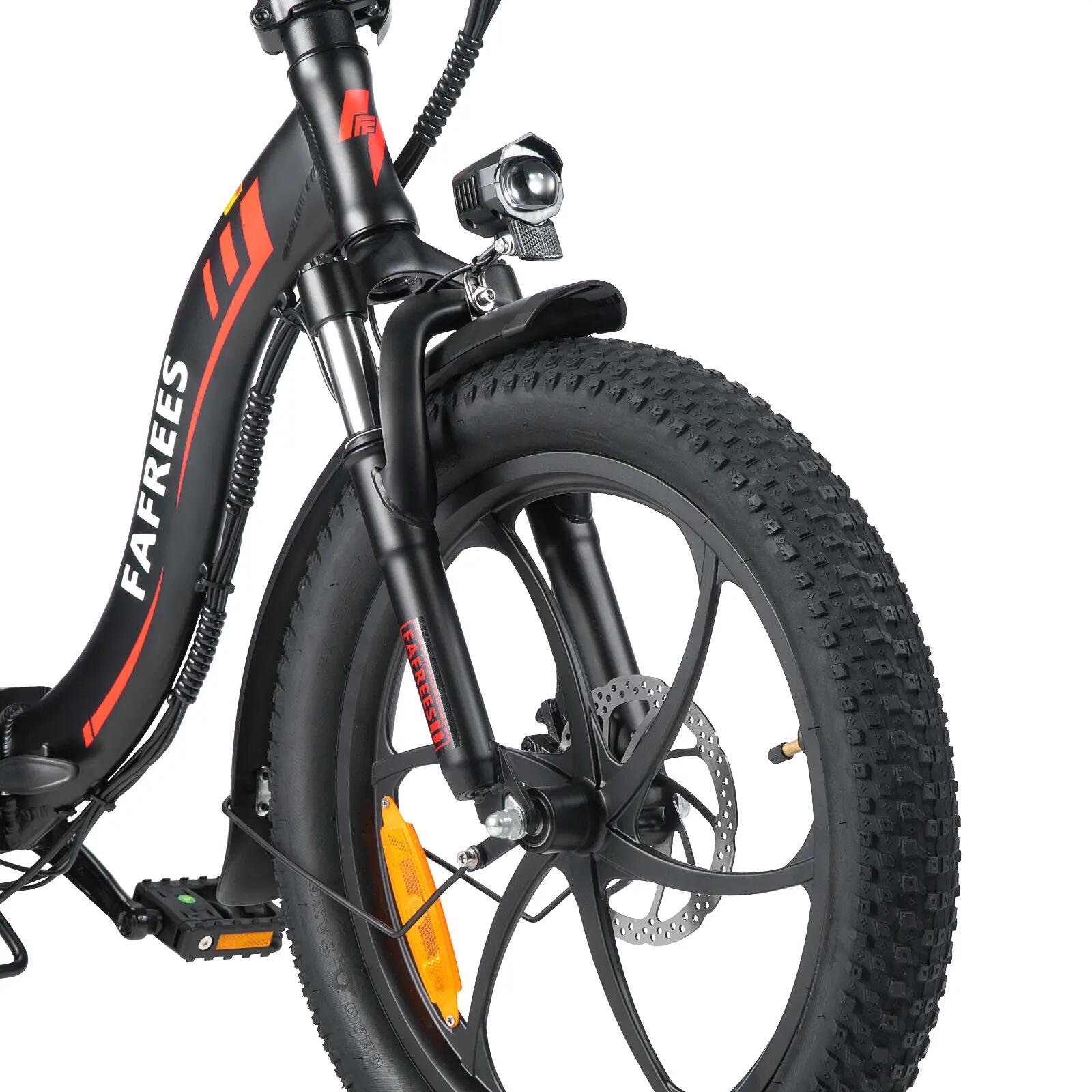 Opvouwbare elektrische fiets FAFREES F20 250W motor 90km bereik 7/7
