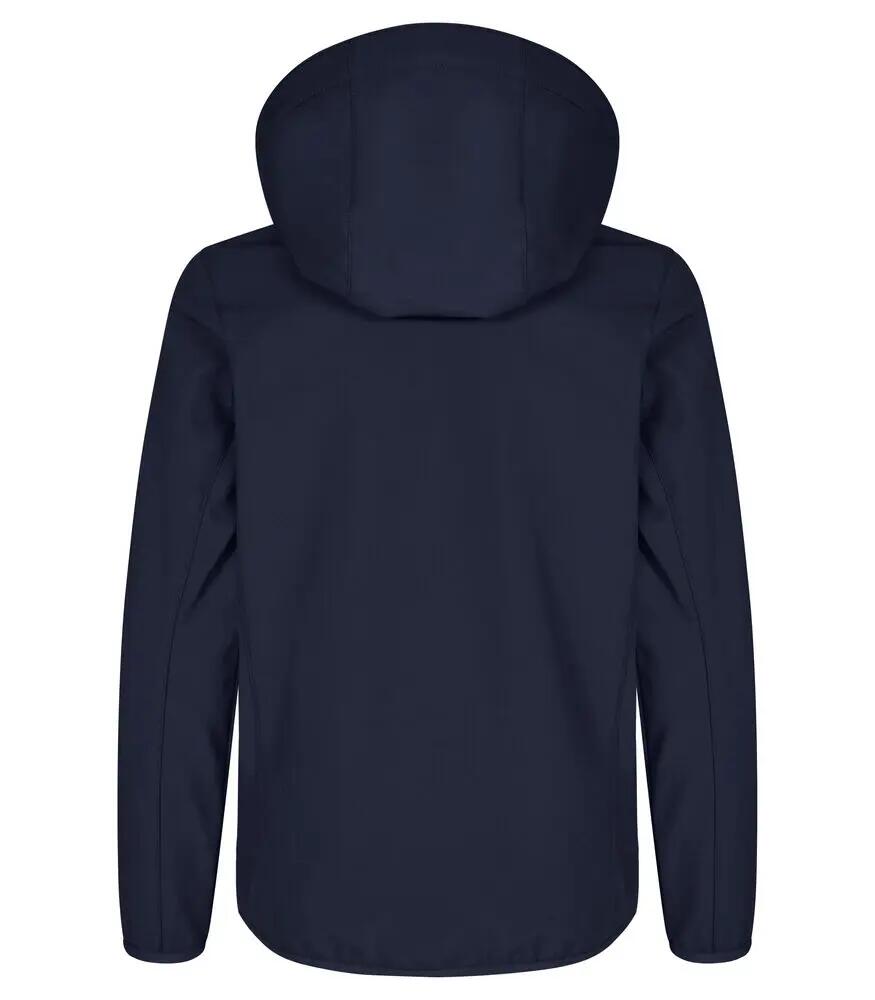 clique Classic Softshell Jacket Junior – 3 camadas, poliéster reciclado 2/4