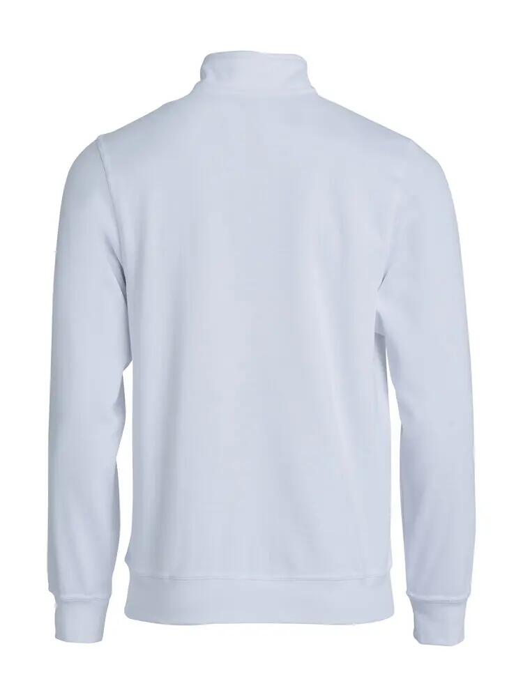 clique Cardigan Junior básico en felpa blanco 2/4