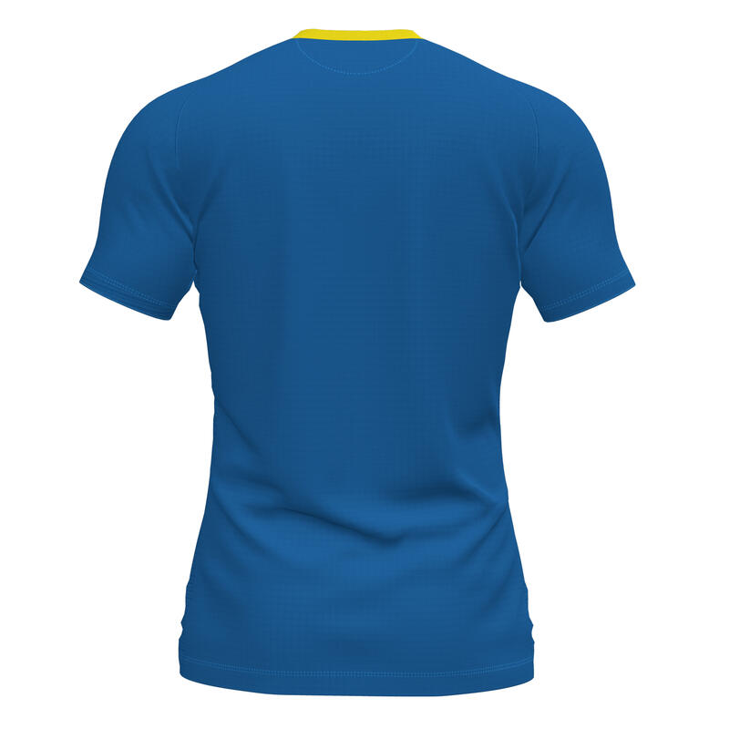 T-shirt manga curta Homem Joma Flag ii azul royal amarelo