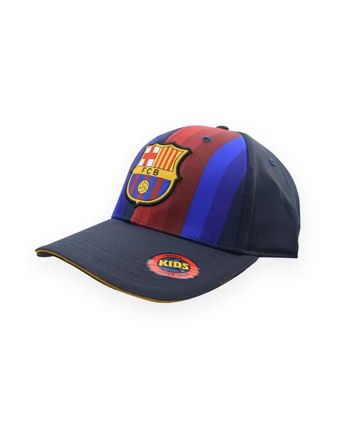 Gorra FC Barcelona Niño Escudo Bordado Blaugrana 3/6