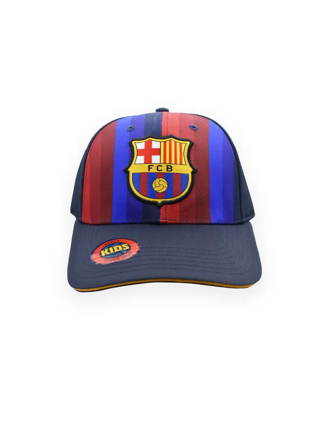 Gorra FC Barcelona Niño Escudo Bordado Blaugrana 2/6