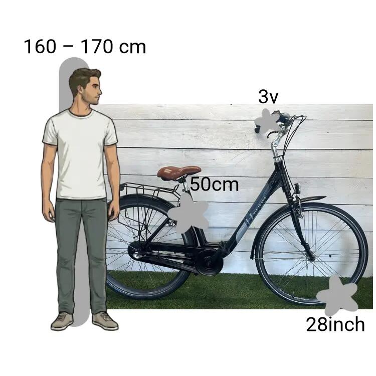 Bicicleta usada Victesse Lage Instap 2/4
