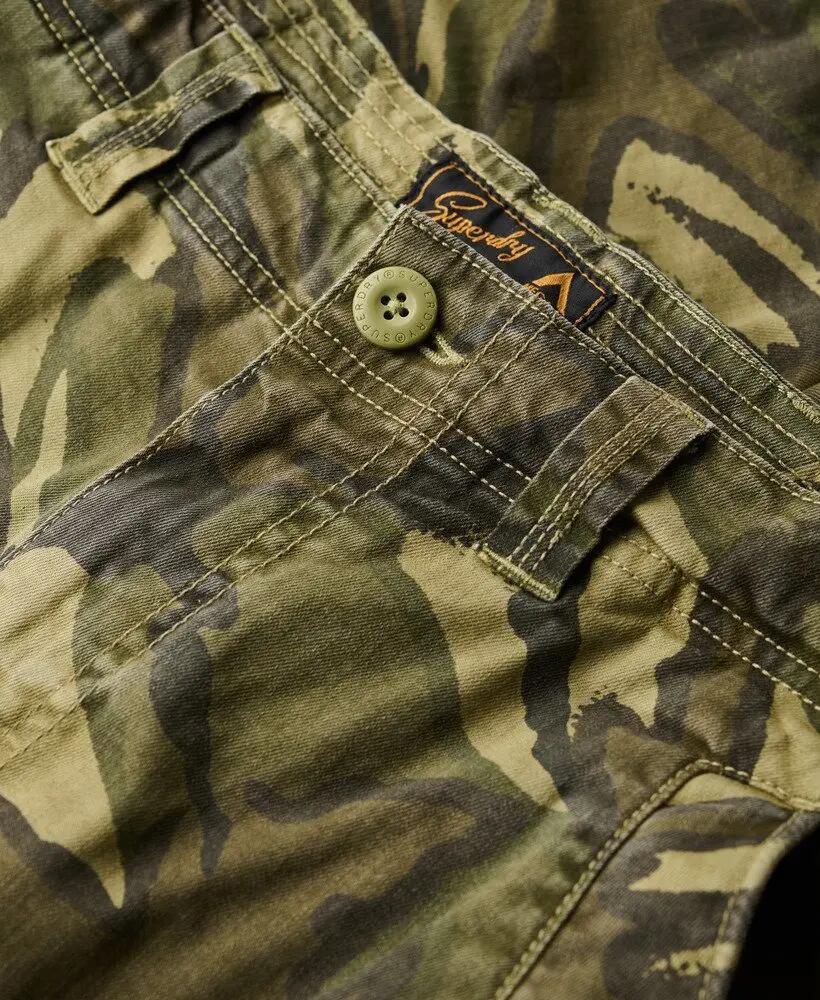 superdry Core Cargo Shorts – Relaxed fit, średniej grubości twill 6/7