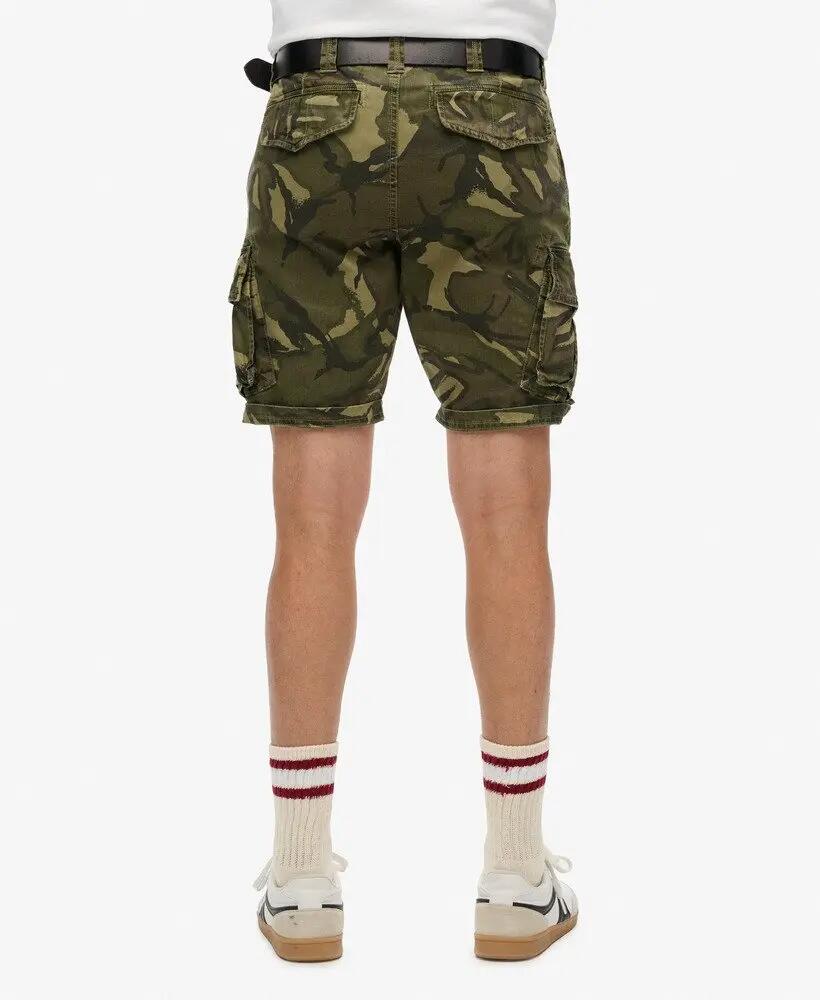 superdry Core Cargo Shorts – Relaxed fit, średniej grubości twill 3/7