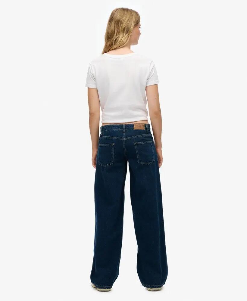 Női baggy farmer Superdry Low Rise 5/5