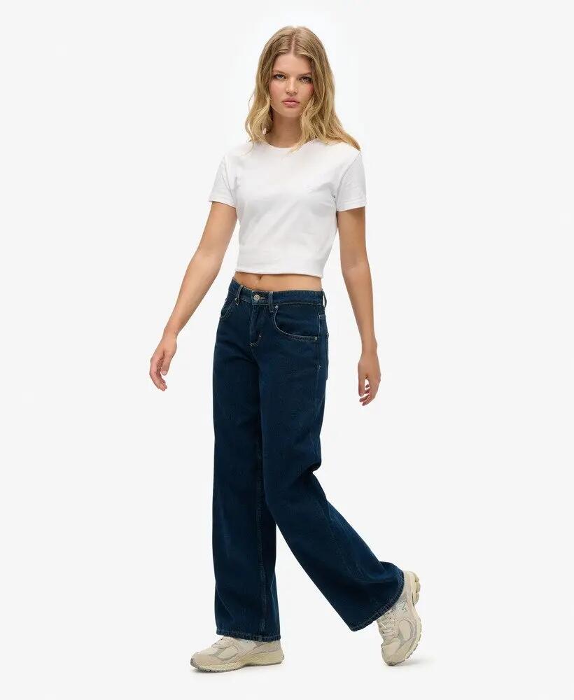 Női baggy farmer Superdry Low Rise 4/5