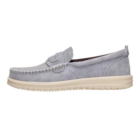 HeyDude Męskie Buty Mokasyny Wsuwane Zamszowe NXT Loafer 45