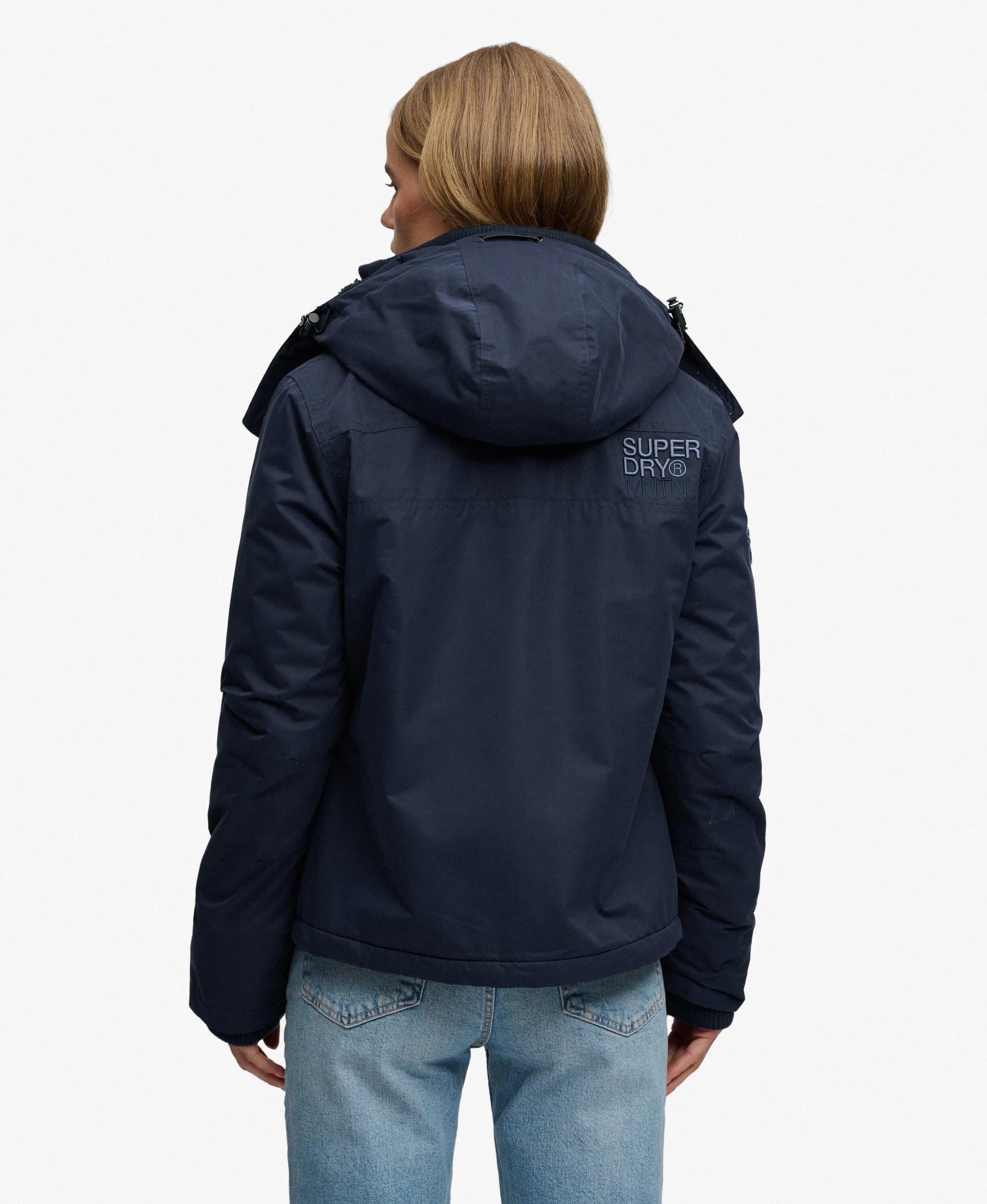 superdry Veste à capuche Microfibre Arctic Windcheater – DWR – DARKEST NAVY 6/6