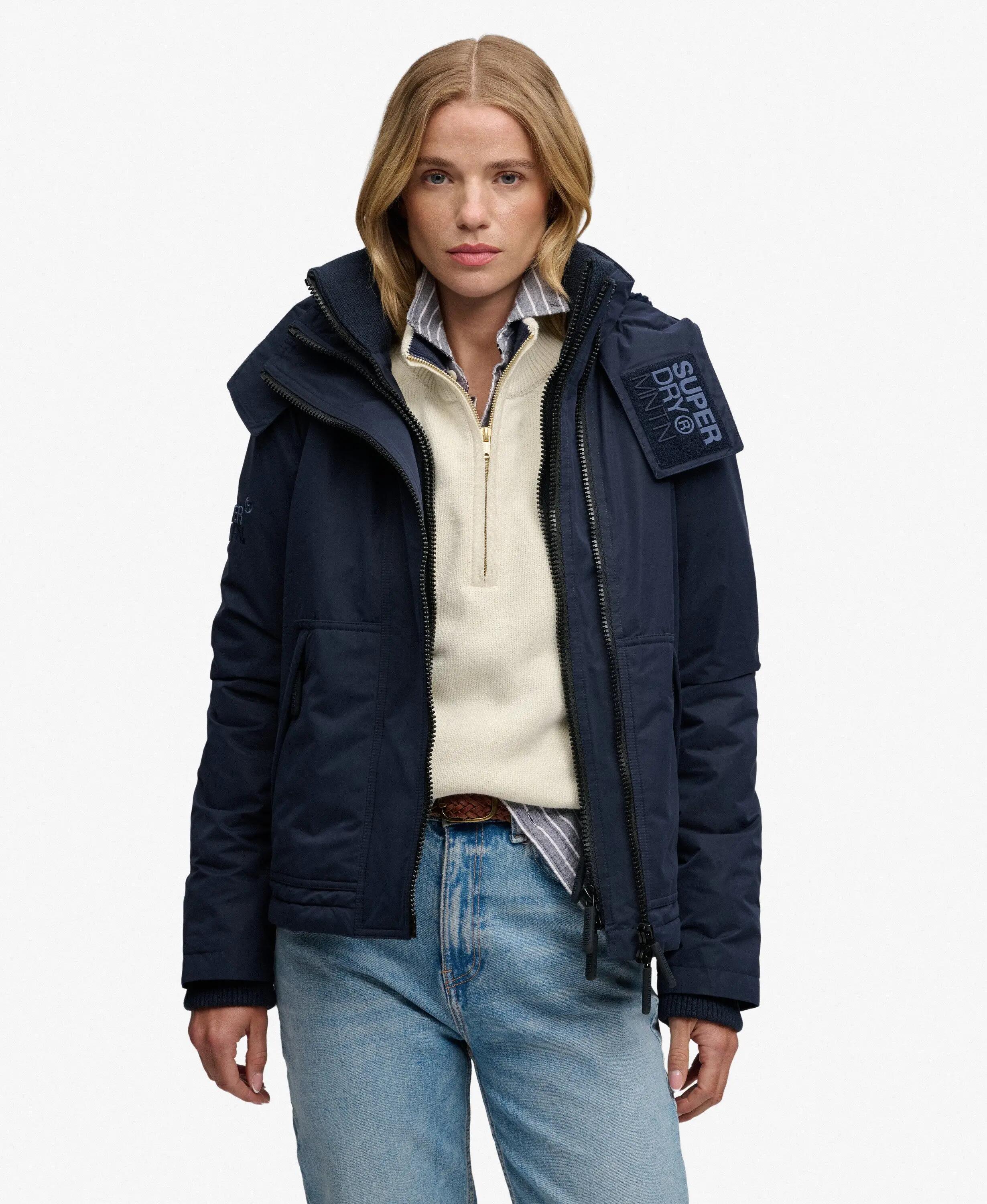 superdry Veste à capuche Microfibre Arctic Windcheater – DWR – DARKEST NAVY 5/6