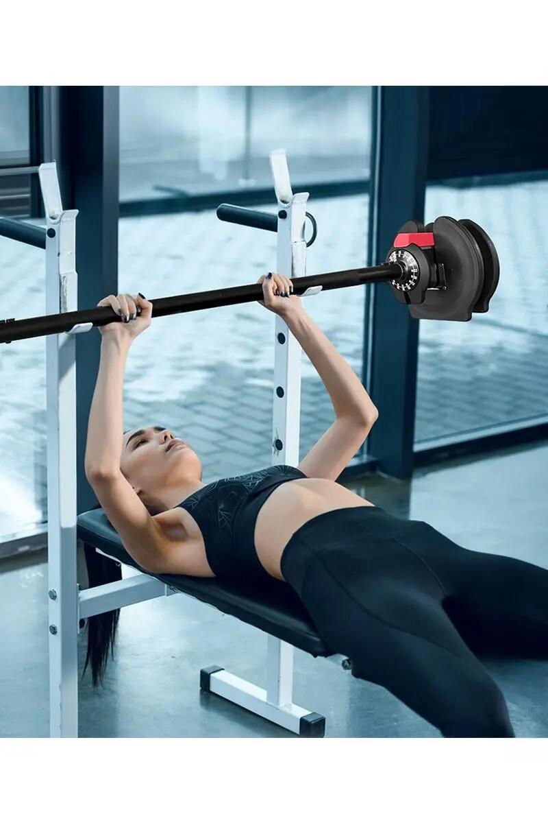SZTANGA I HANTEL REGULOWANY DO ĆWICZEŃ 2-41KG 5/5