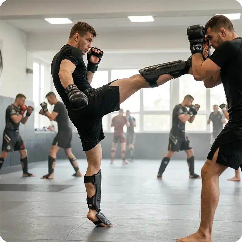 Ochraniacze na piszczele Black Dragon DBX Bushido 2/7