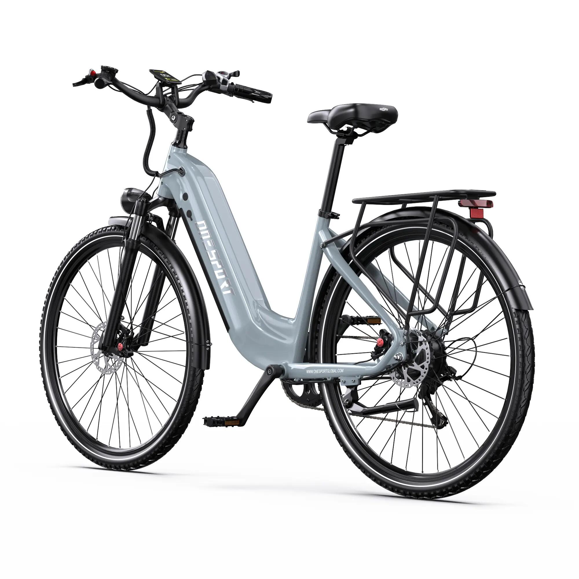 Bicicleta Eléctrica ONESPORT OT05 Pro, Batería Extraíble 36V 22.5Ah, 250W 5/6