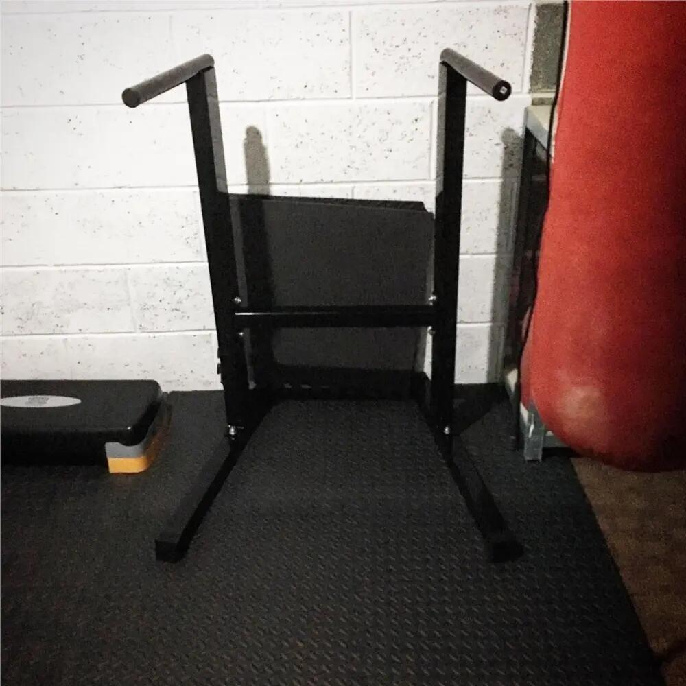 Barres de traction gym pour entraînements musculation pour pompes noir 3/6