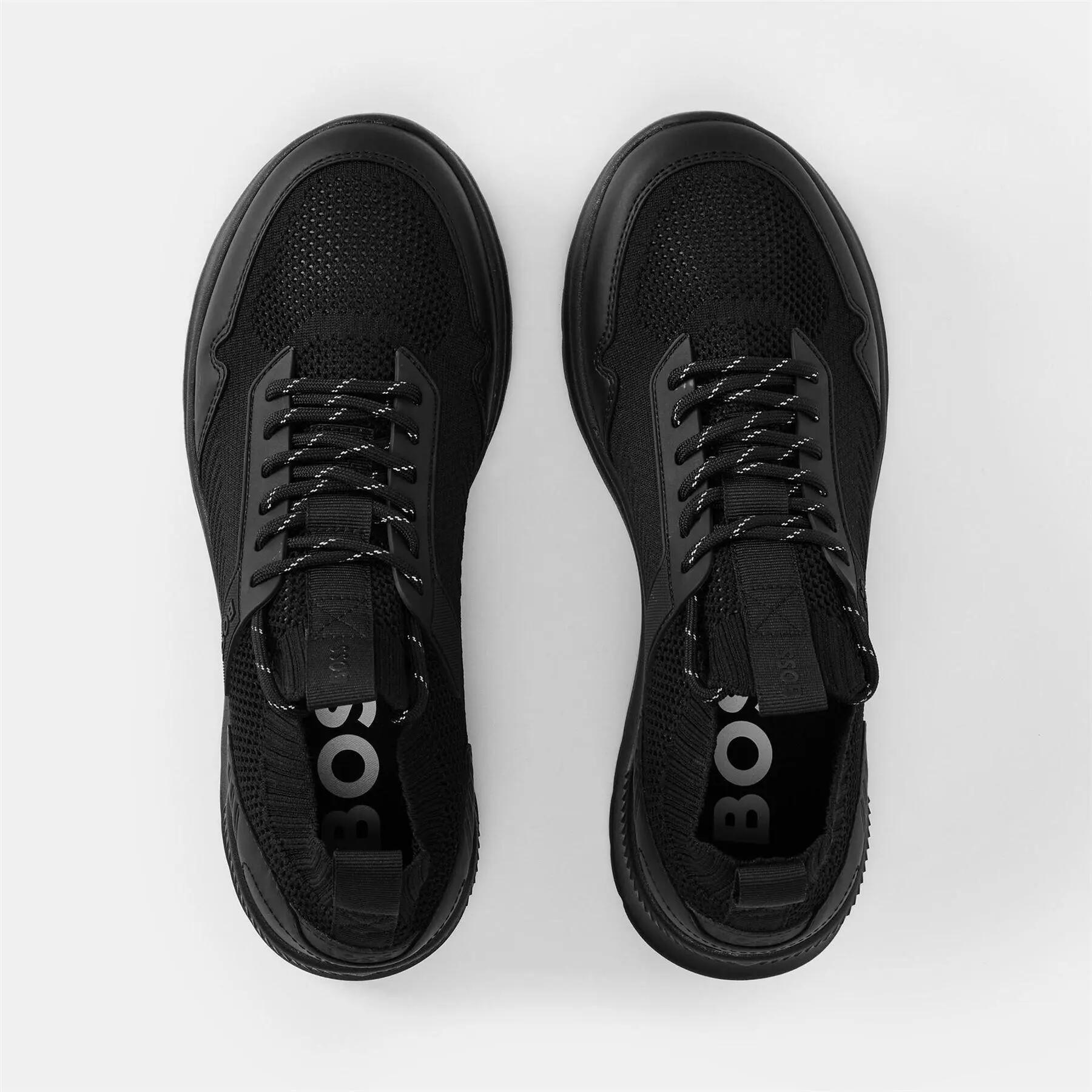 Mens Extreme Suede Running Trainers (Black) 5/6