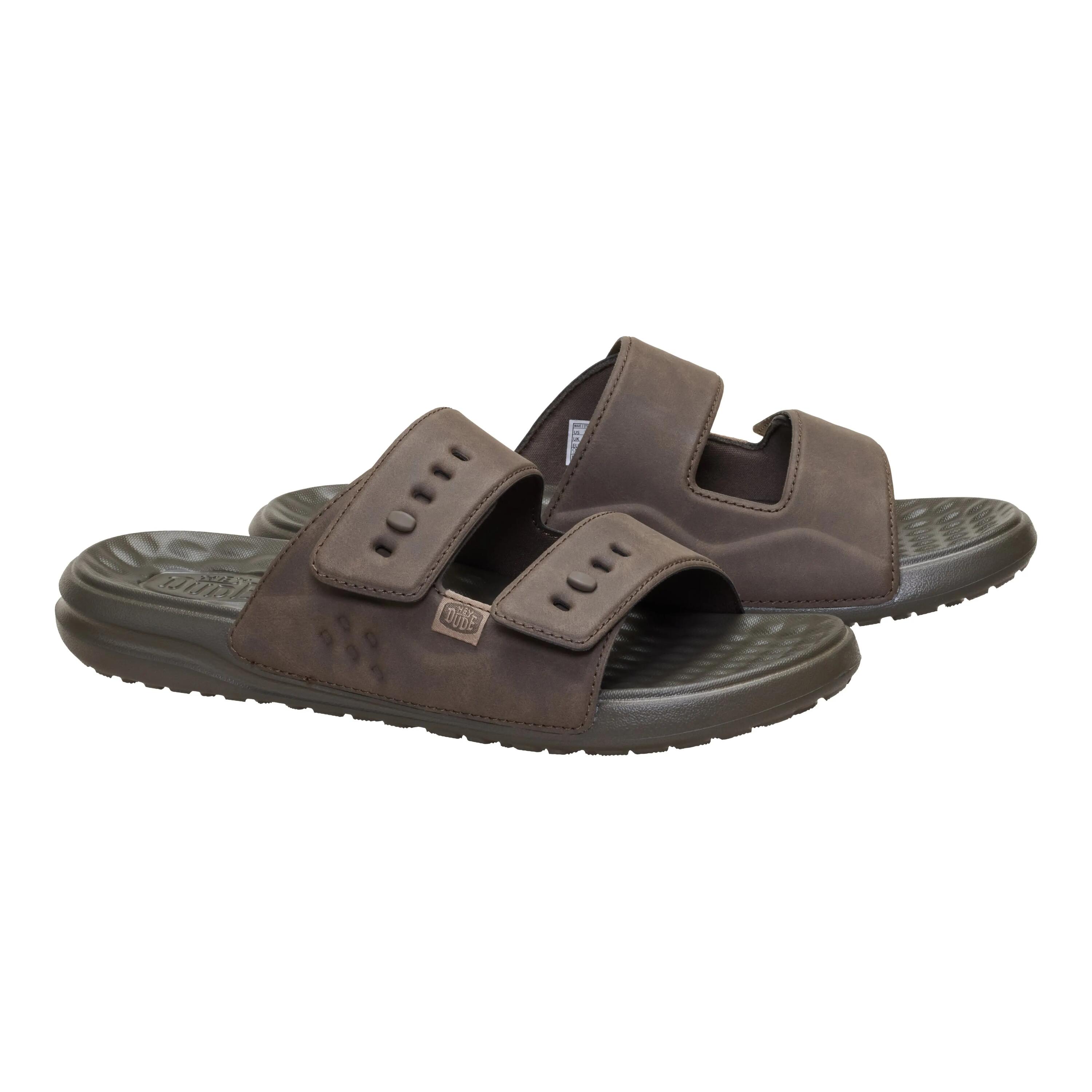 HeyDude Męskie Klapki Wave 2 Strap Slide Classic 5/6