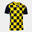 T-shirt manga curta Rapaz Joma Flag ii preto amarelo
