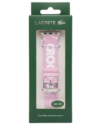 Correa de silicona Lacoste para Apple Watch 38/40 mm Rosa