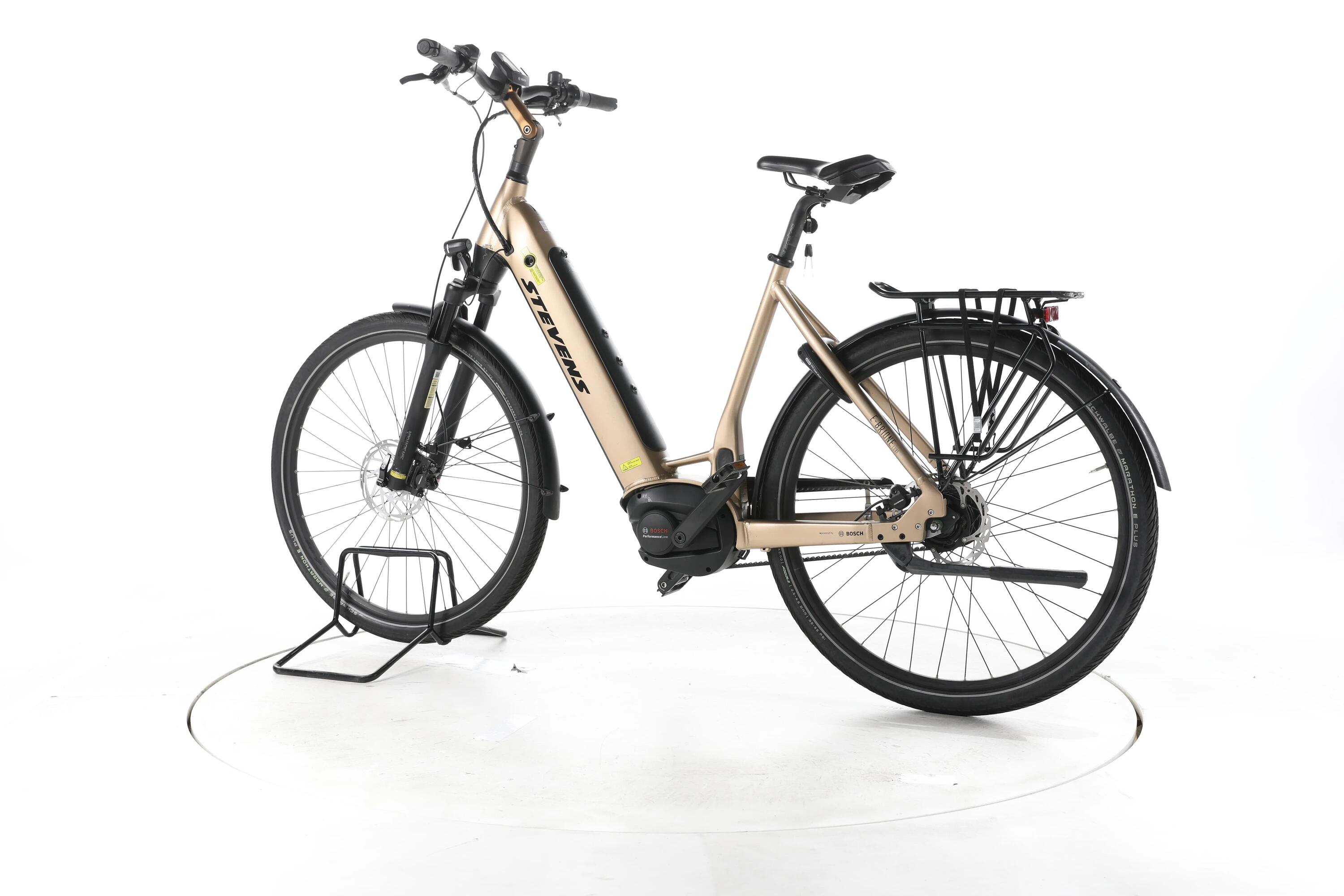 Tweedehands - Stevens E-Brione Luxe City E-Bike Lage instap - Goed 7/7