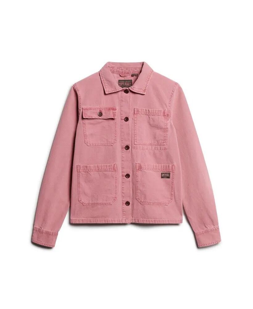 superdry Cazadora Four Pocket Chore algodón orgánico Dusty Rose 6/7