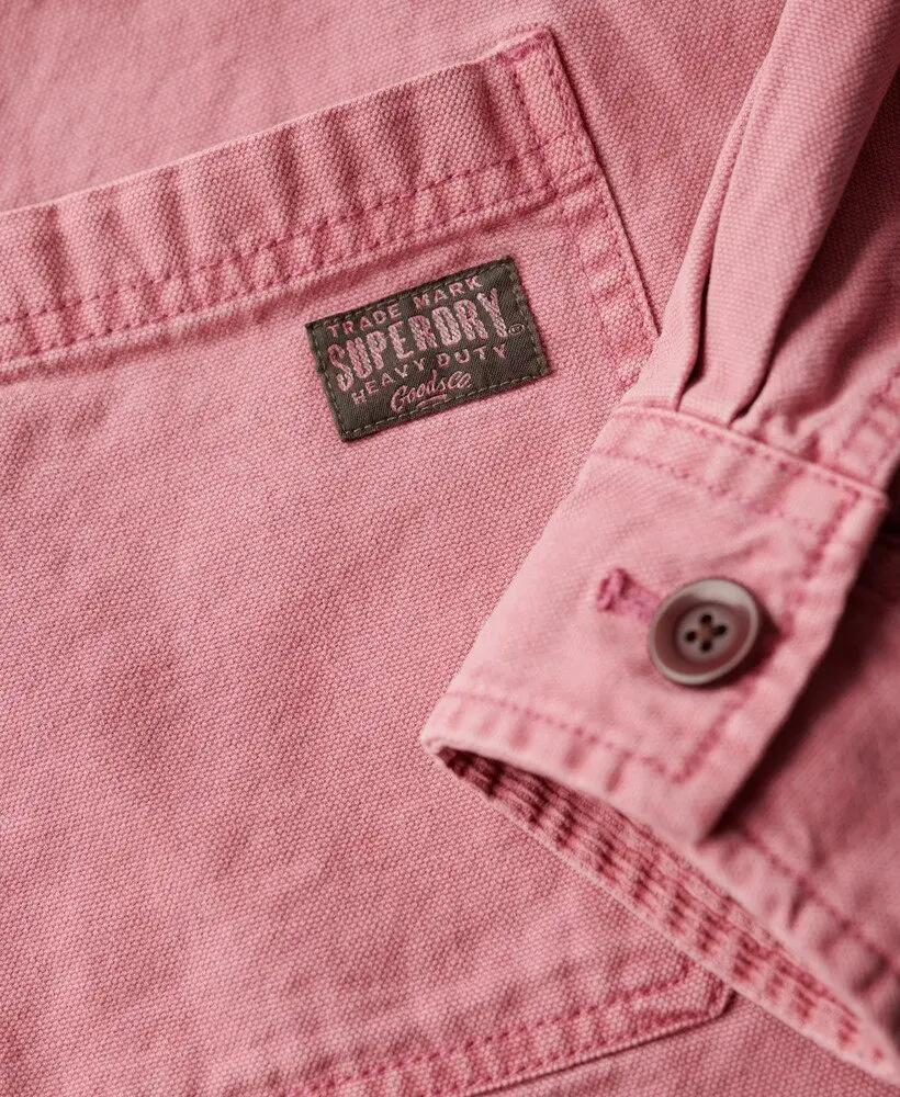 superdry Cazadora Four Pocket Chore algodón orgánico Dusty Rose 4/7