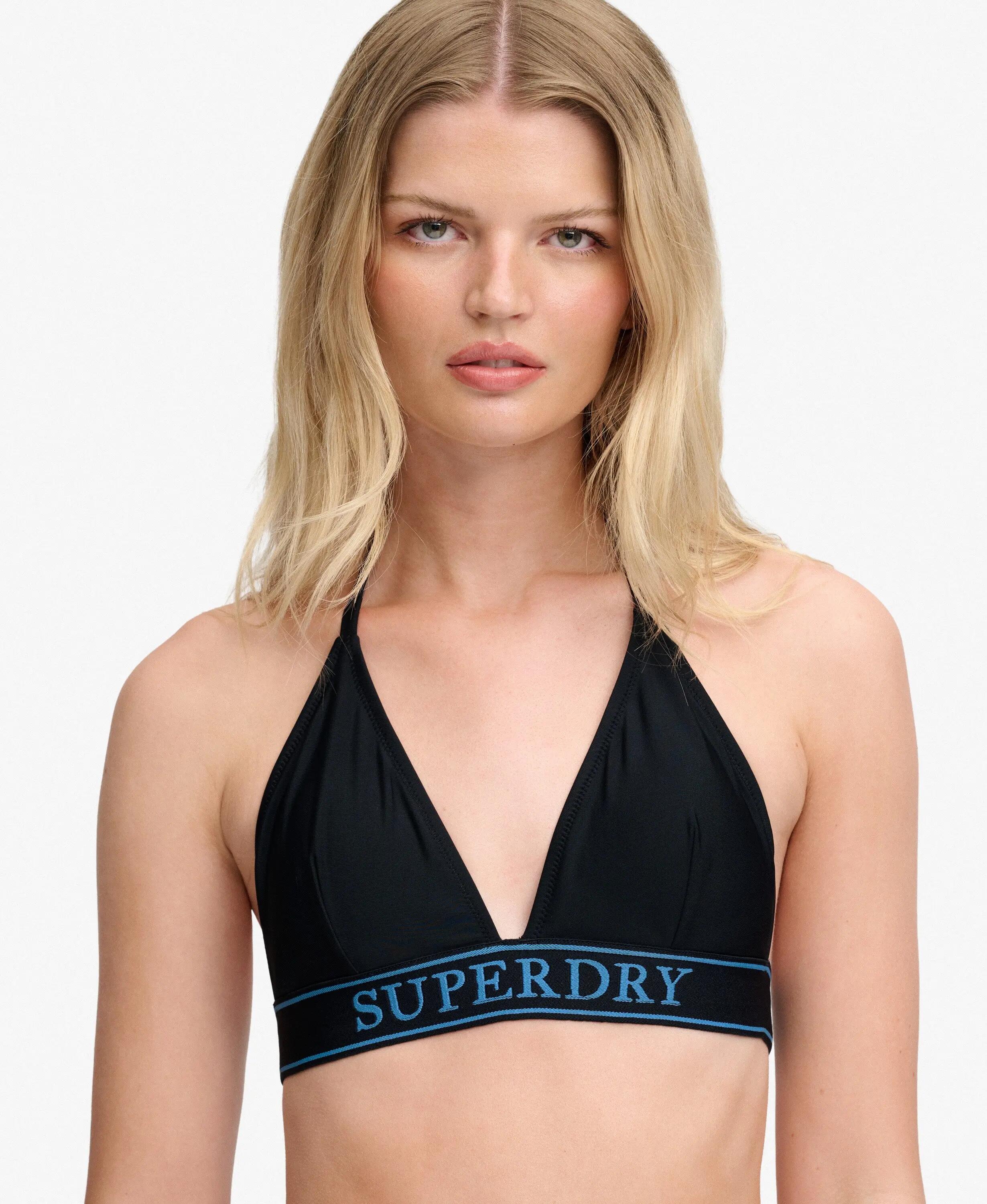 superdry Logo Triangle Bikini Top — Eclipse Navy 4/7