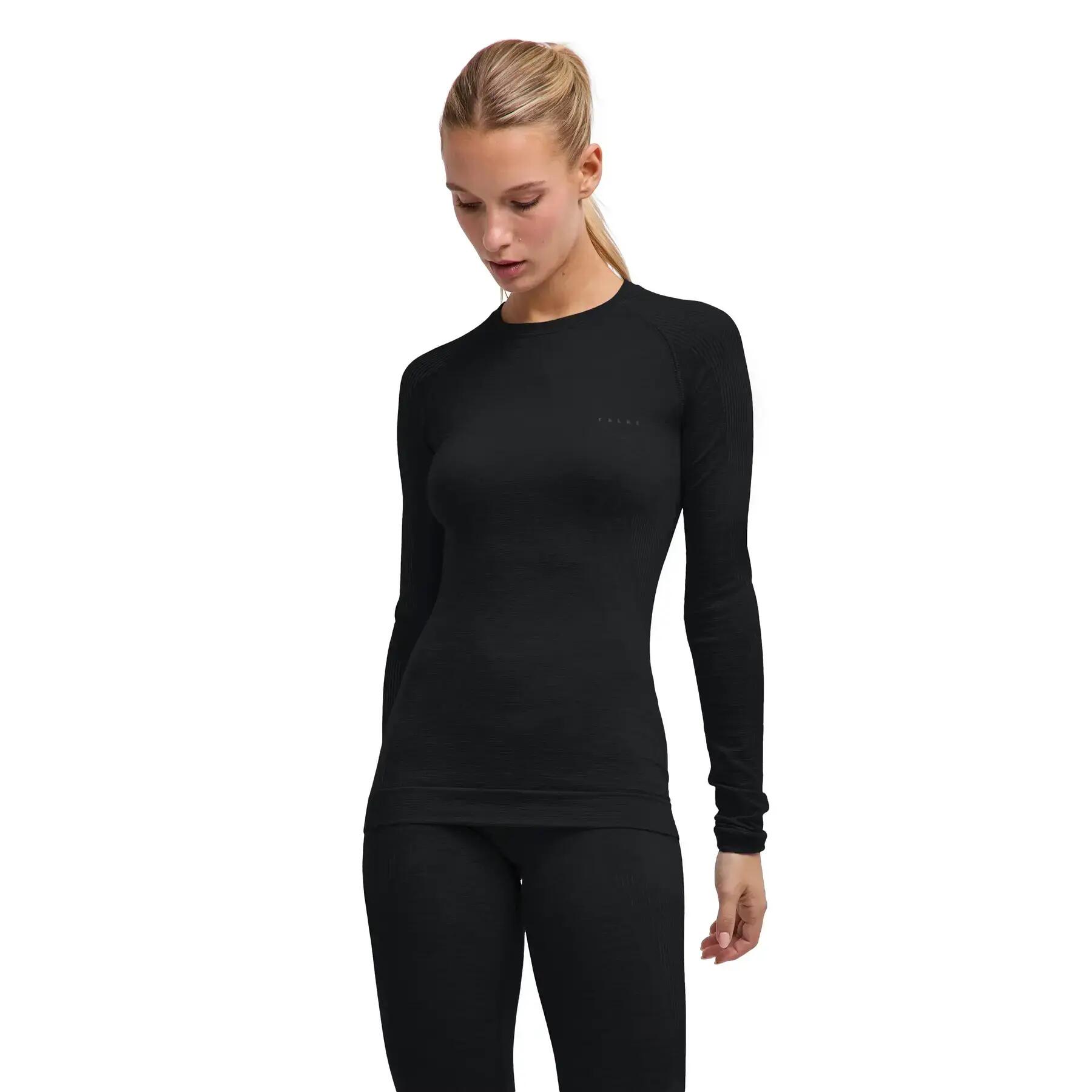 Damesonderhemd met lange mouwen Falke Wool-Tech Light 2/6