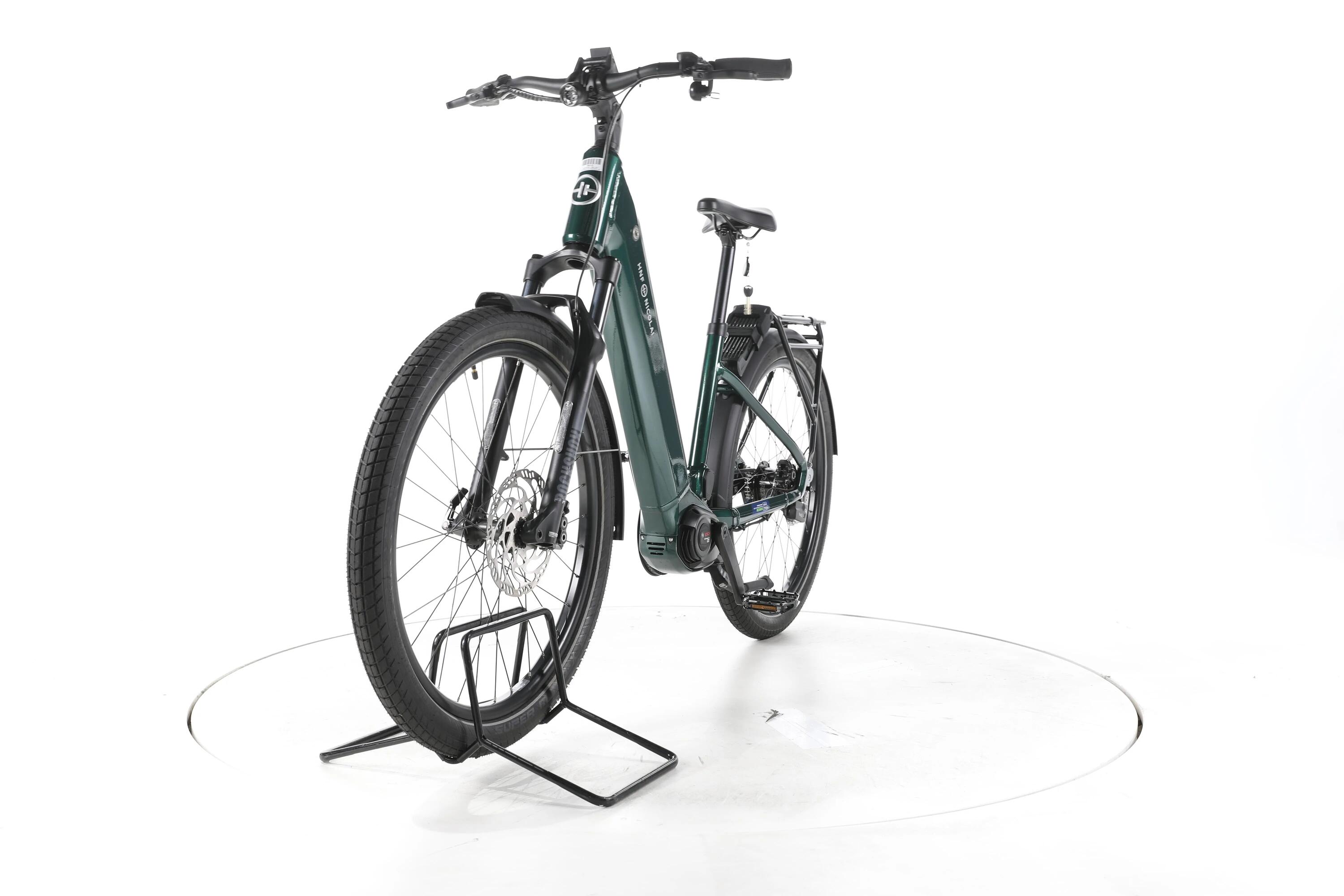 Segunda vida - HNF Nicolai UD4 AT Rohloff City E-Bike Degrau baixo - Bom Estado 4/7