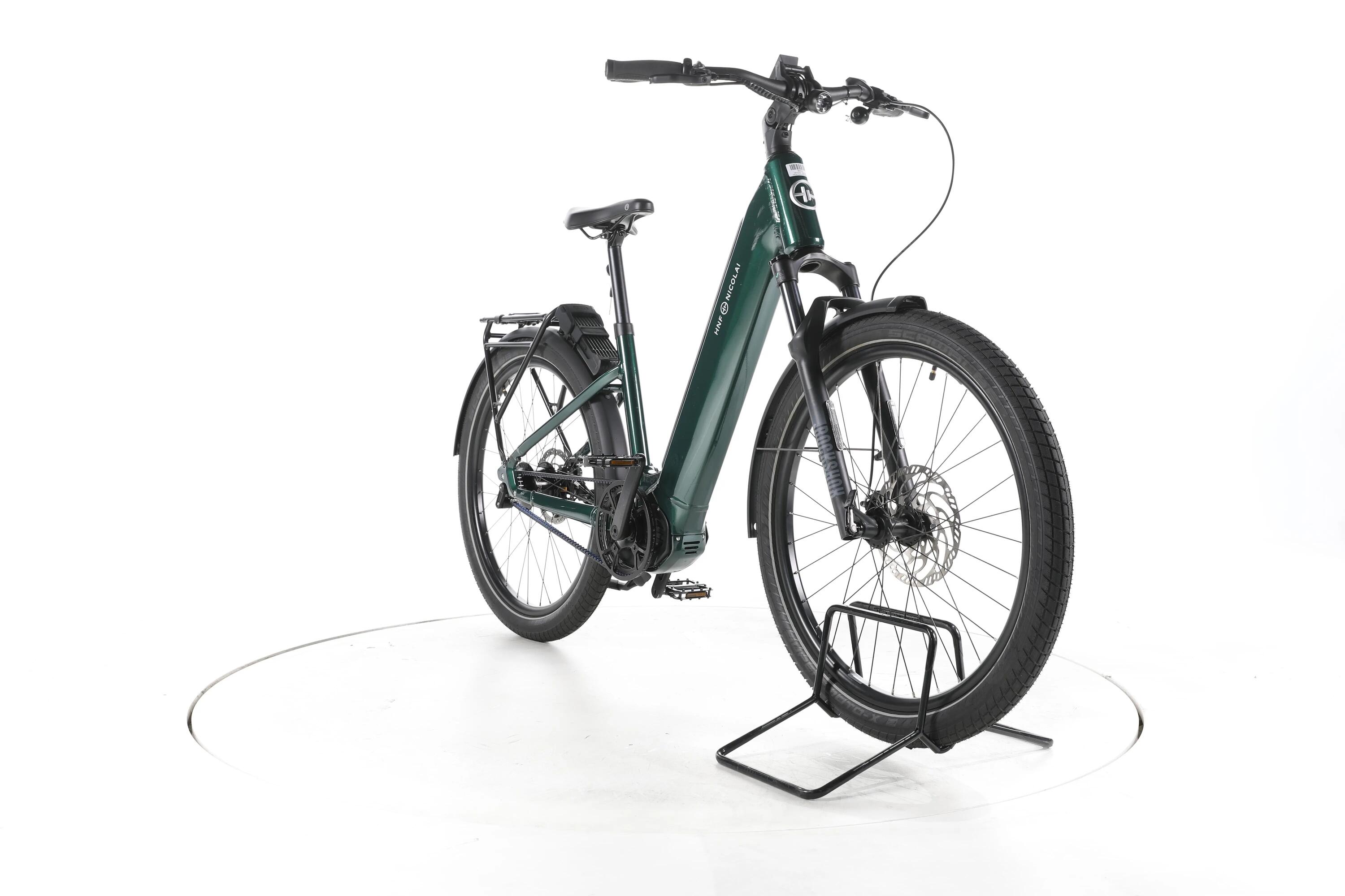 Segunda vida - HNF Nicolai UD4 AT Rohloff City E-Bike Degrau baixo - Bom Estado 3/7