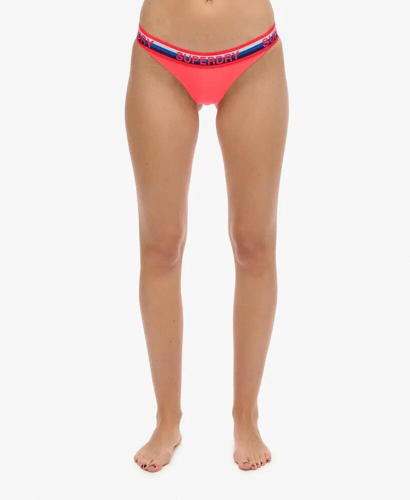 superdry Classic Stripe Bikini Bottoms em poliéster reciclado e elastano – 2/6