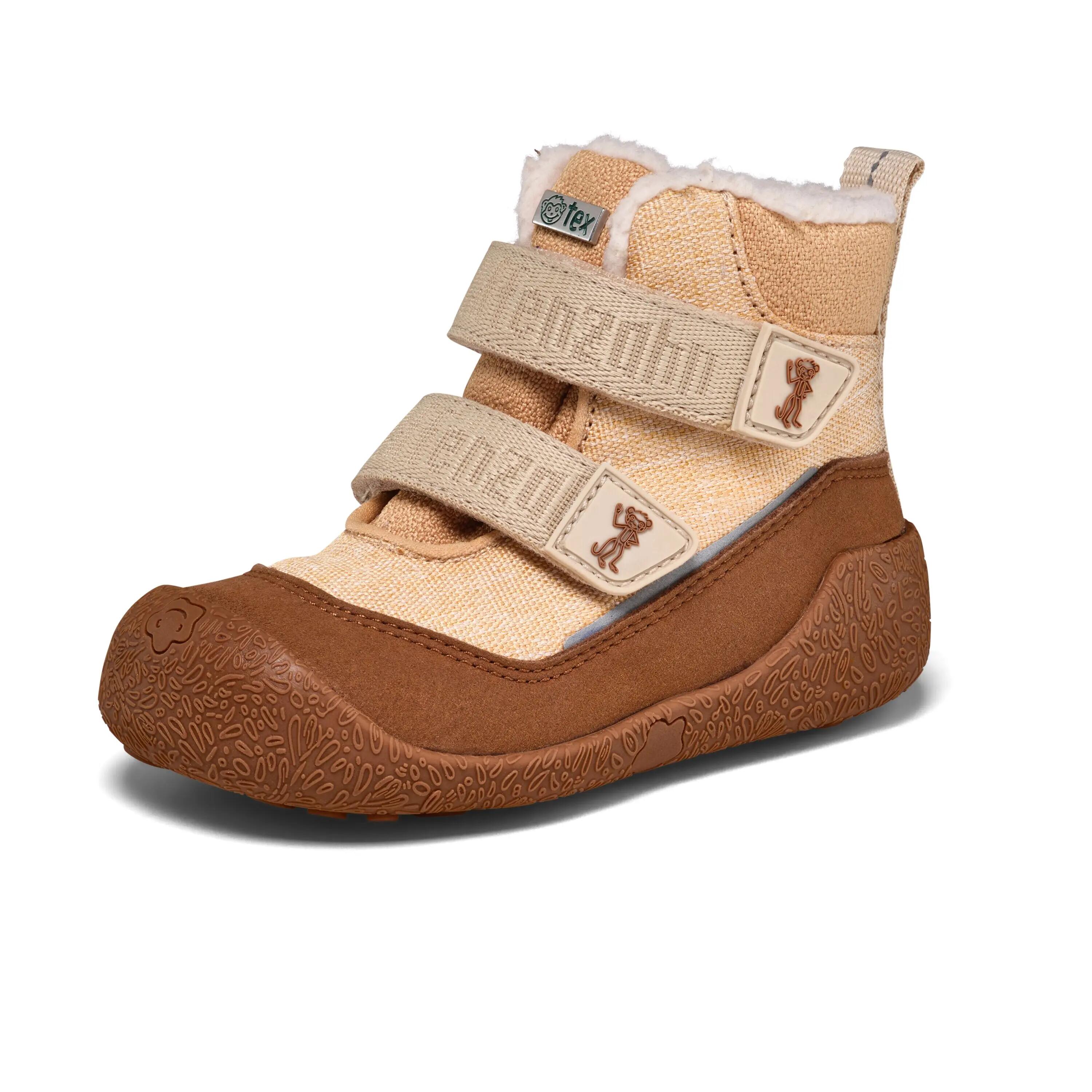 Stivali - Inverno - Bambini - Snuggy - Vegani, Impermeabili, Barefoot - Marrone 9/9