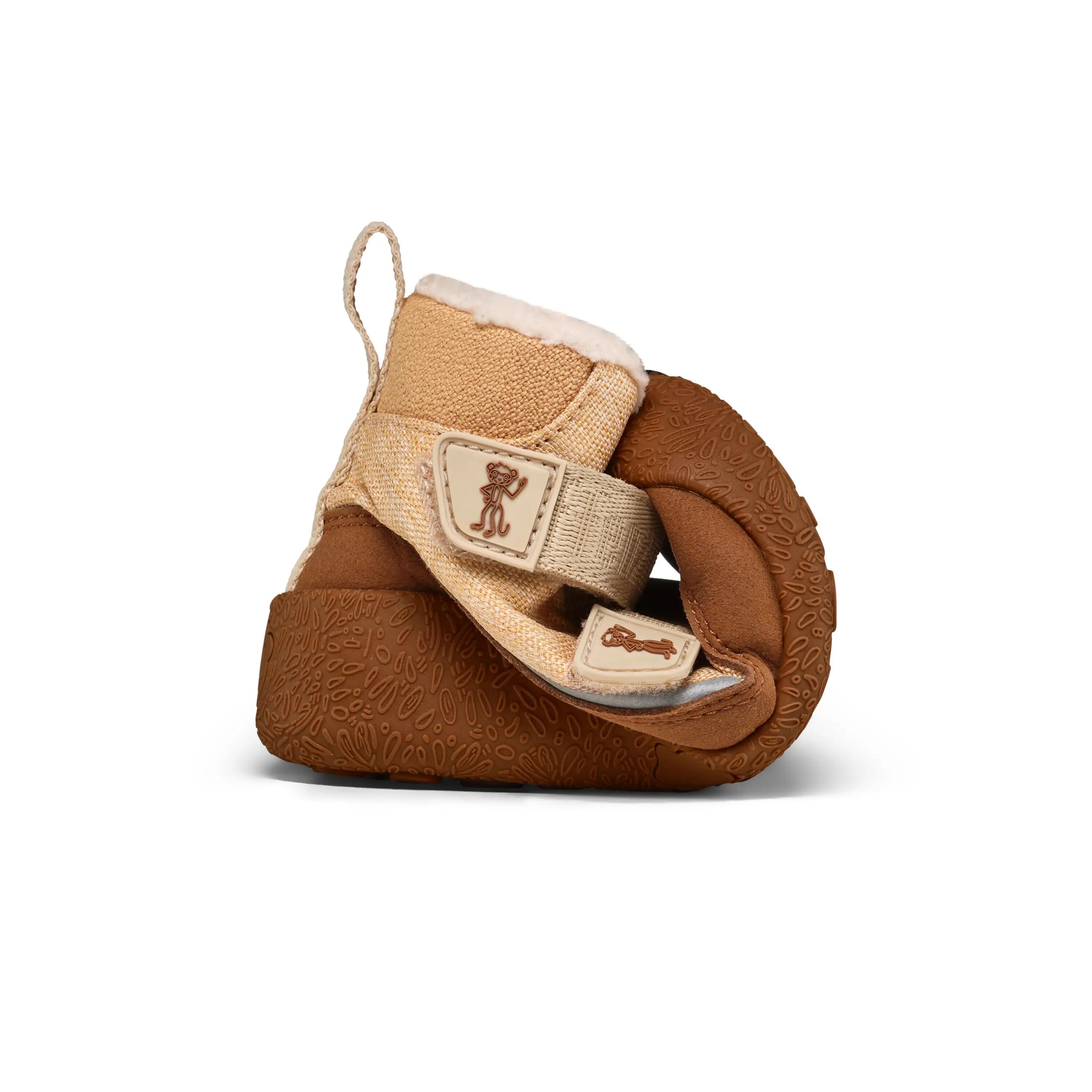 Stivali - Inverno - Bambini - Snuggy - Vegani, Impermeabili, Barefoot - Marrone 7/9