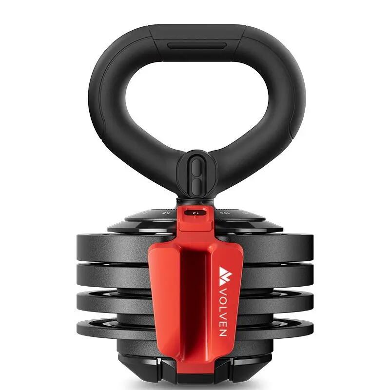 Nastaviteľný kettlebell pre cvičenia 2-12 kg