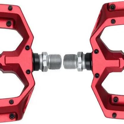Pair of HT Components Spider AF03 Flat Pedals, Red