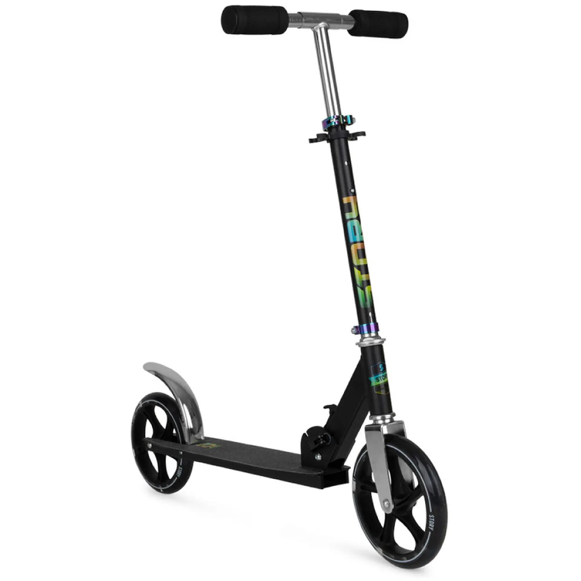 City-Scooter Lux Foldable Commuter LED, nero 2/3