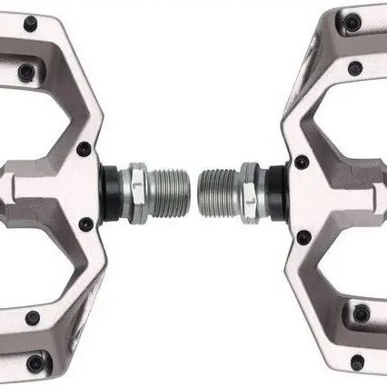 Pair of HT Components Spider AF03 Flat Pedals, Gray