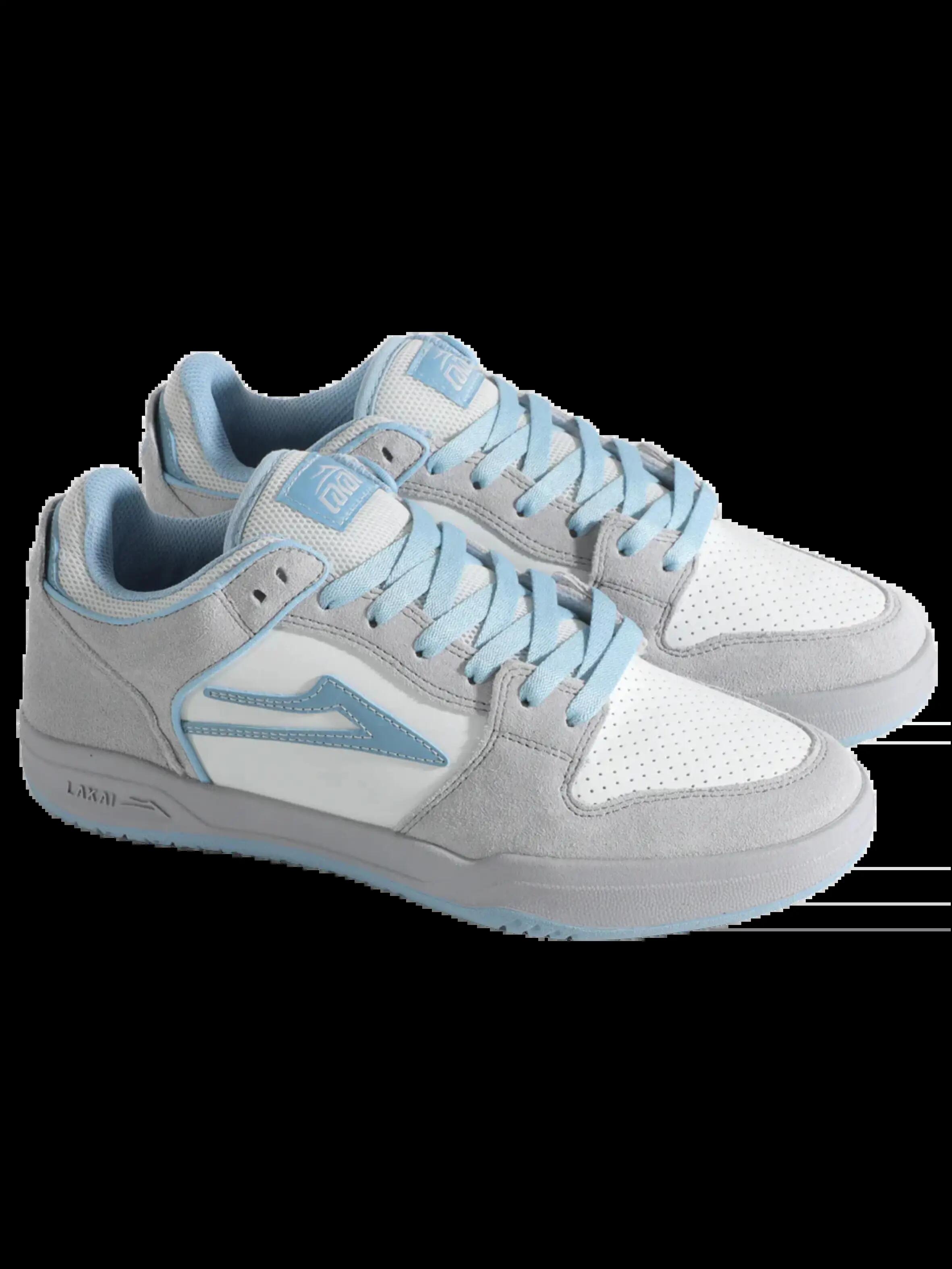Calçado - Skate - Homem - Telford Low - Camurça cinzenta e azul 2/6