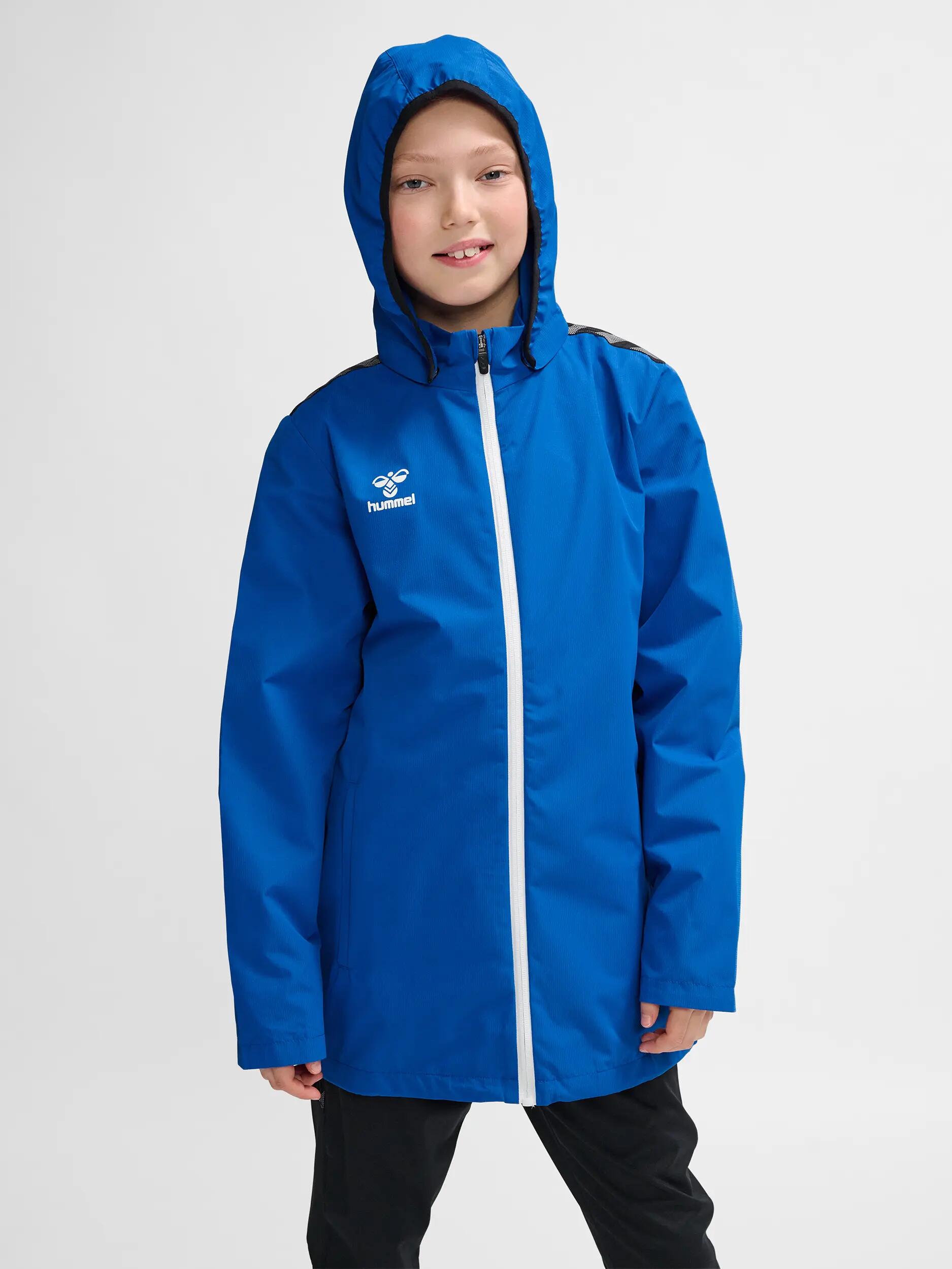 hummel Giacca hmlAUTHENTIC ALL WEATHER JACKET KID True Blue in poliestere 5/7
