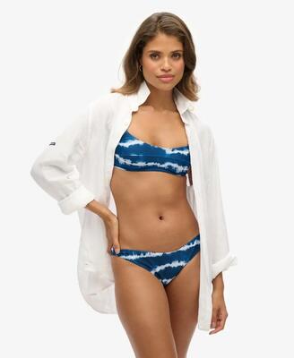 Superdry tie dye bikini top – tie dye roze