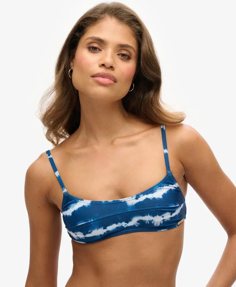 superdry Tie Dye Bikini Top — padrão Tie Dye Navy 4/6