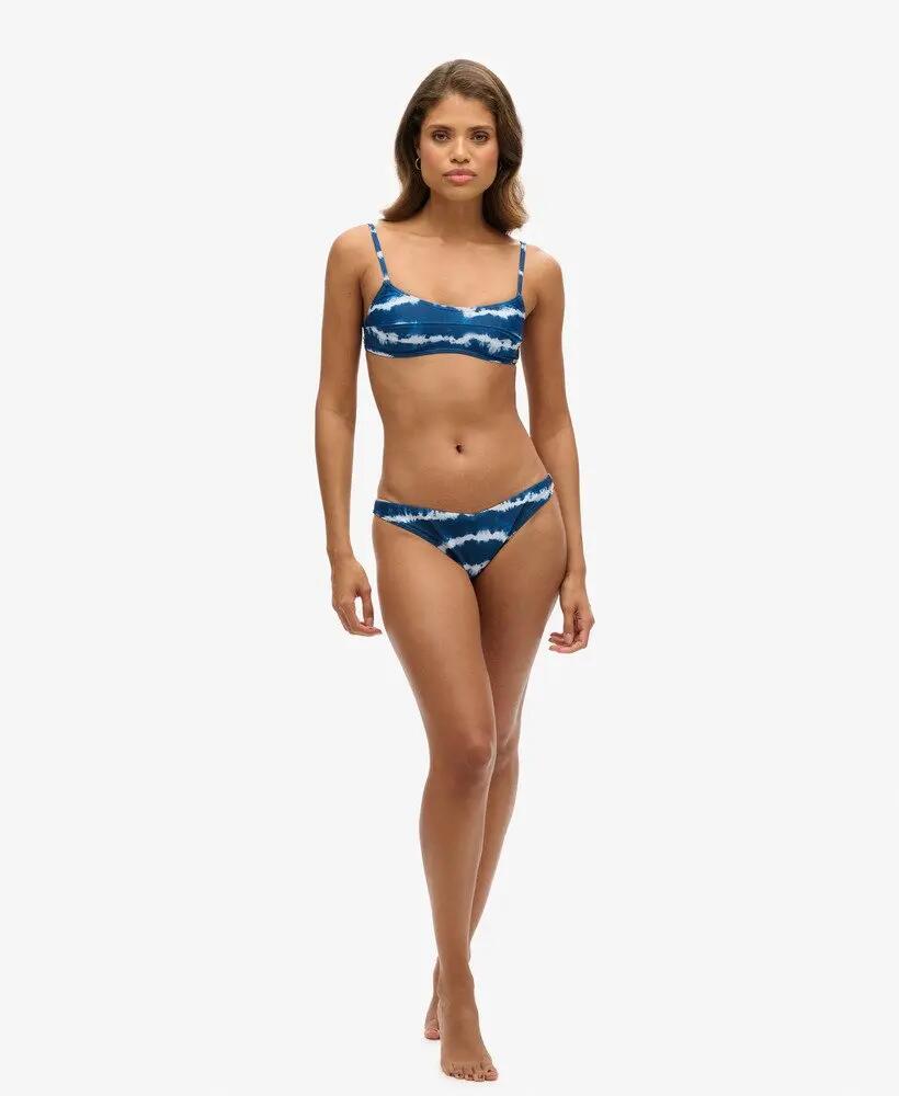 superdry Tie Dye Bikini Top — padrão Tie Dye Navy 3/6